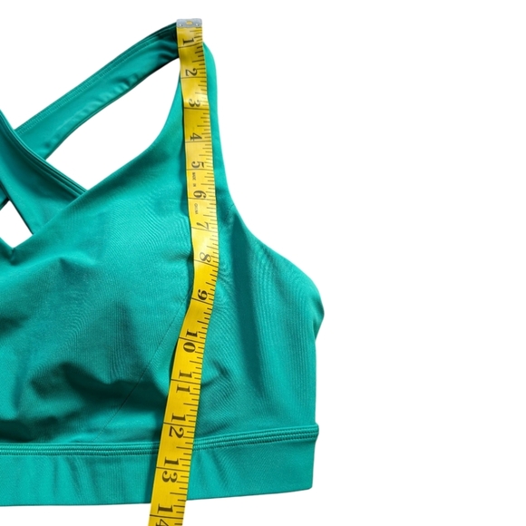 Lululemon Envital Bra Women's Plus 14 *Medium Support B/C Cup Active Green Run - Picture 11 of 11